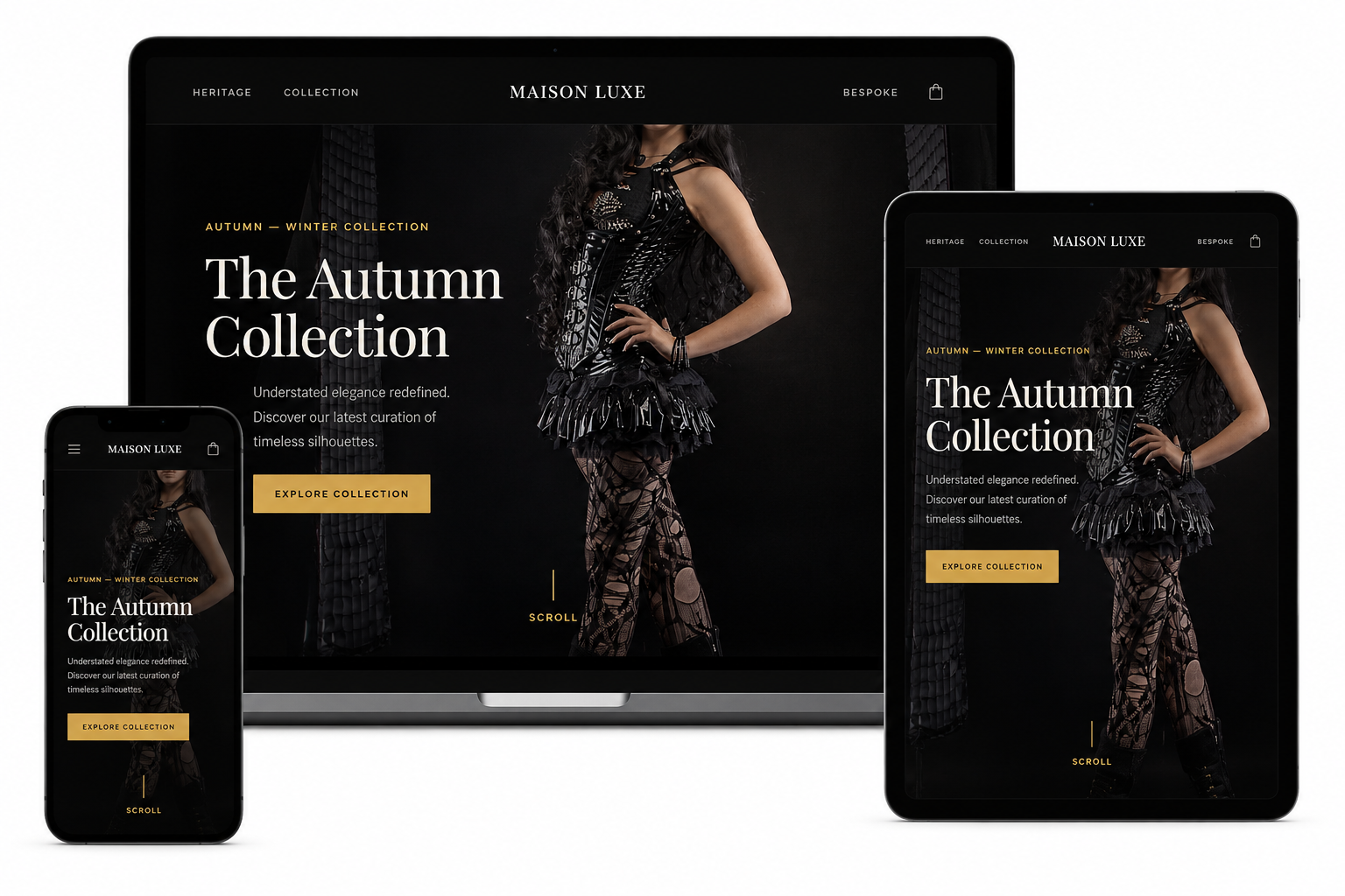 Maison Luxe — Fashion E-Commerce